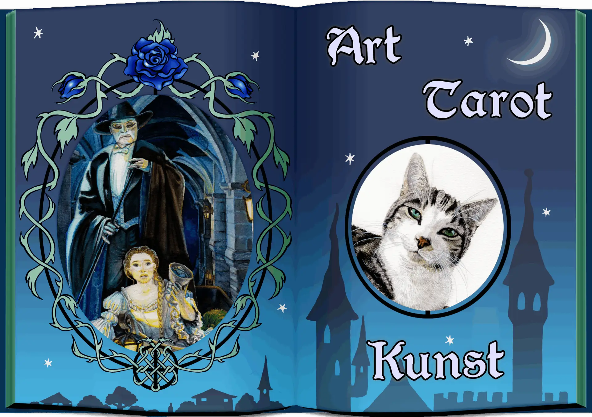 Phantasma Art Tarot Kunst Indexpagina boekje